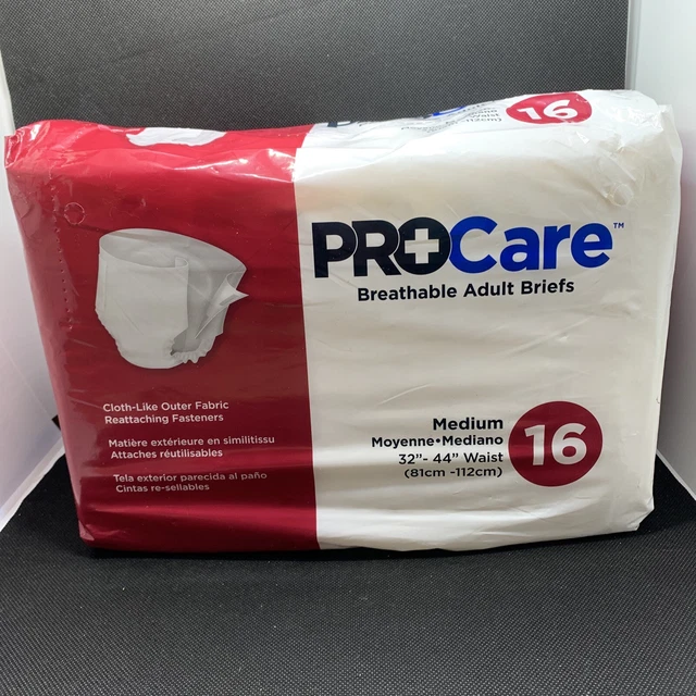 CALZONCILLOS PARA ADULTOS transpirables ProCare Pull ups Tela mediana Absorbencia máxima