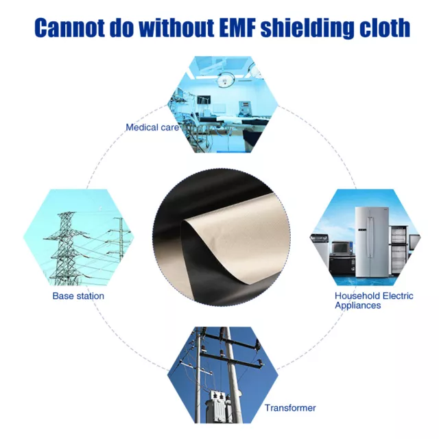 Conductive Credit CardsBlocking Anti Radiation EMI EMF Shielding Fabric