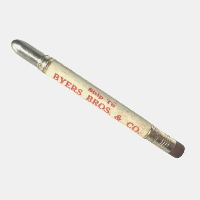 Byers Bros Stockyards Bullet Pencil Omaha Nebraska Livestock Stock Yards