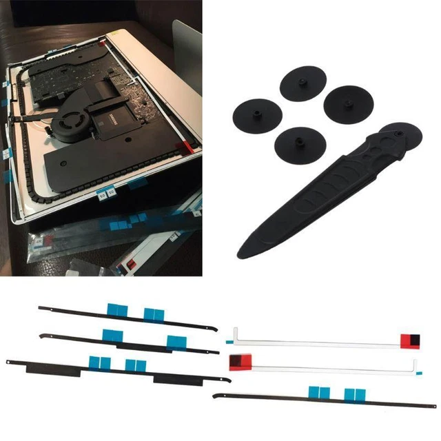 LCD Tape Repair Kit with Opening Wheel Handle Tools for iMac 21.5" A1418 Model