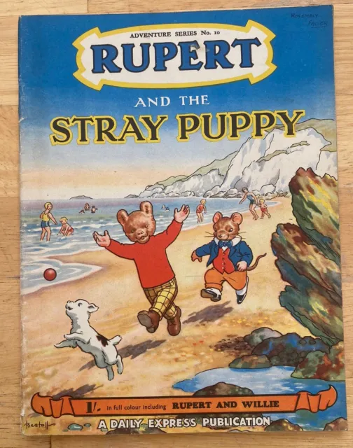 Rupert Bear Adventure Series No 10 Scarce title. Neat Print Back Cover o/w Fine.