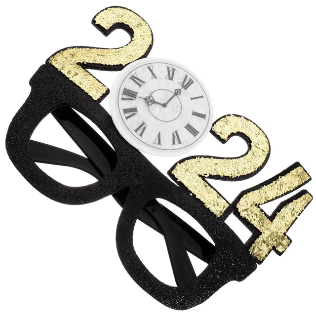 NEW YEAR 2024 Eyeglasses Party Glasses 2024 New Year Party Funny