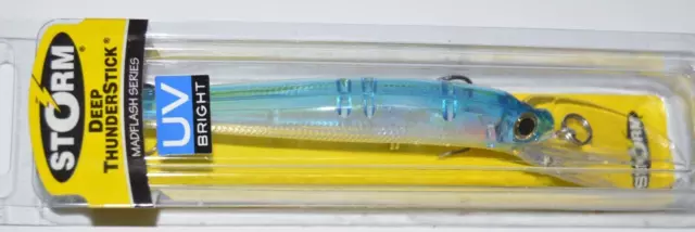 storm deep thunderstick 4 3/8" 5/8oz madflash ghost blue UV