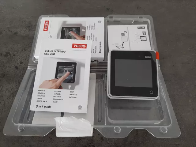 VELUX KLR 200 télécommande tactile programmable IO home Control