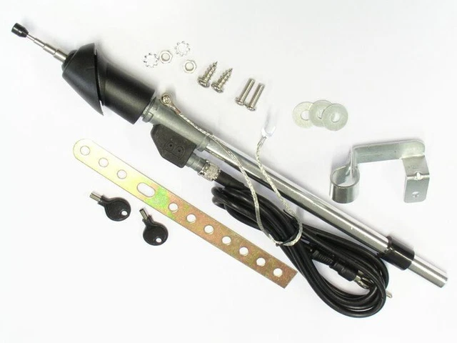MERCEDES W124 PARAFANGO Antenna Teleskopantenn E Spina Din Top EUR 14