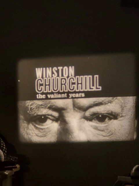 16mm Film Churchill The Valliant Years