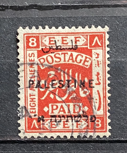 PALESTINE 1922 BRITISH Mandate 4m Used Overprint Palestine #371# £0.99
