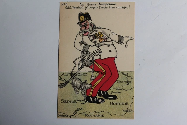 CPA - SATIRIQUE - Choucrout'man s'en va t-en guerre ! EUR 10,00 - FR
