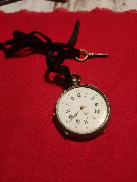 MONTRE A GOUSSET En Argent Poinçon Crabe A Clé Début 20 Eme EUR 15,00 - PicClick FR