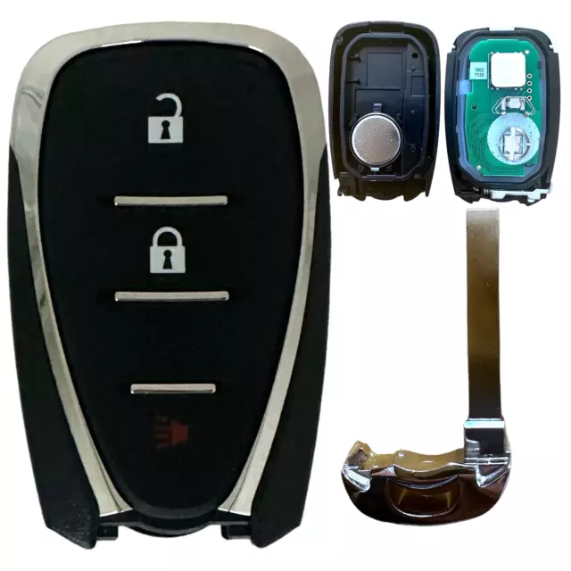 New Replacement Keyless Entry Remote Key Fob 3 Button For Chevrolet HYQ4EA