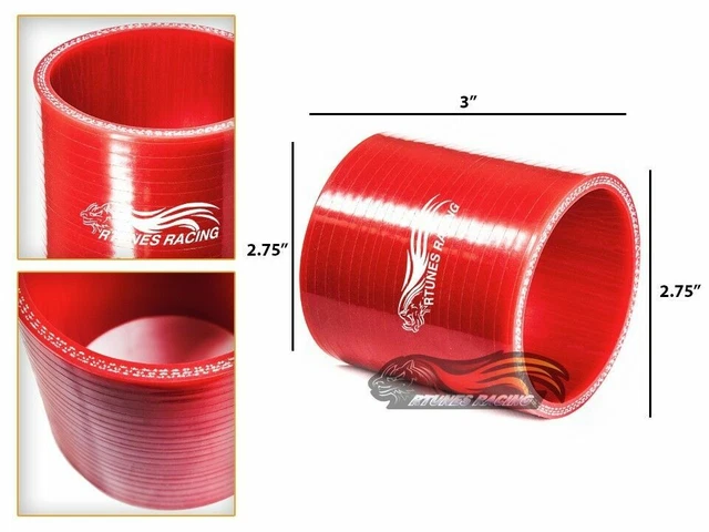 Raccord Silicone 90° Pour Voiture – Diamètre Intérieur 51 Mm Ou 63 Mm, Bleu, Résistant à La Chaleur (-60°C à 220°C)