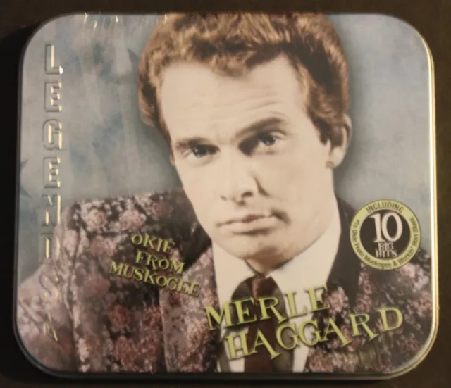 MERLE HAGGARD--OKIE FROM Muskogee--Collector Tin--(Cd) New $6.99 - PicClick