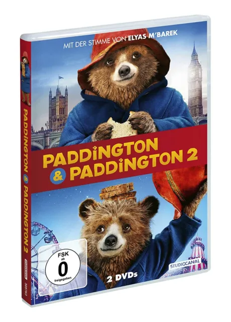 Paddington 1 & 2 Collection - DVD / Blu-ray - *NEU*