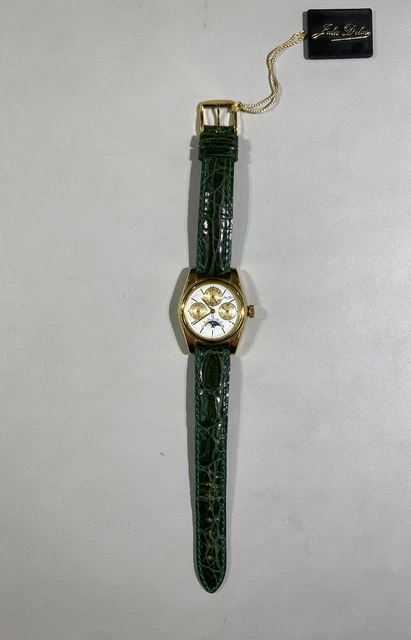 Montre Homme Chronographe Jules Delas Avec Date – Neuf De Boutique, Style Vintage