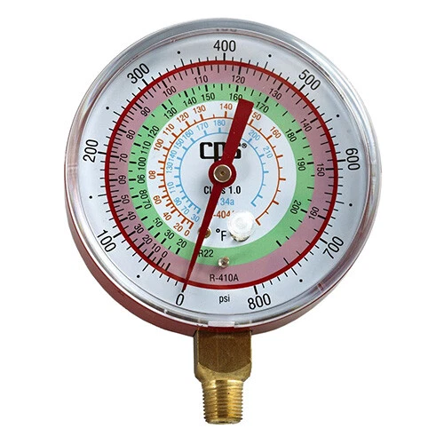 CPS Products RGH7H High Gauge,R134A,R22,R404A,R410A,3.13in,MT2H