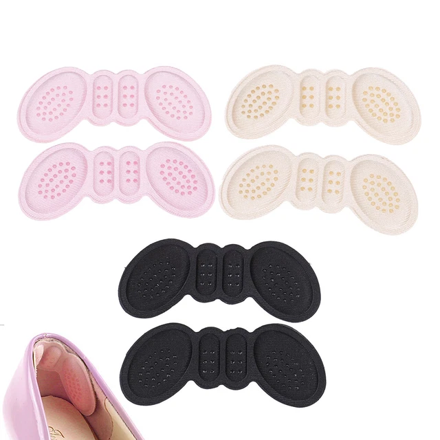 1Pair Back Shoe Heel Inserts Insoles Pad Cushion Sponge Grip Foot Care Pro`js