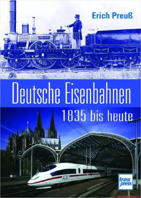 Fachbuch Deutsche Eisenbahnen 1835 bis heute, informativ, STARK REDUZIERT, NEU
