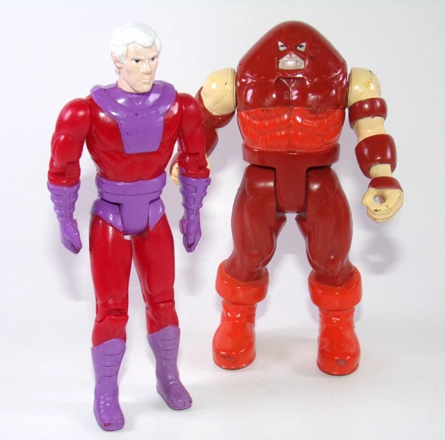 Magneto Juggernaut The Uncanny X-Men Evil Mutant Marvel Figures Toy Biz 5 inch