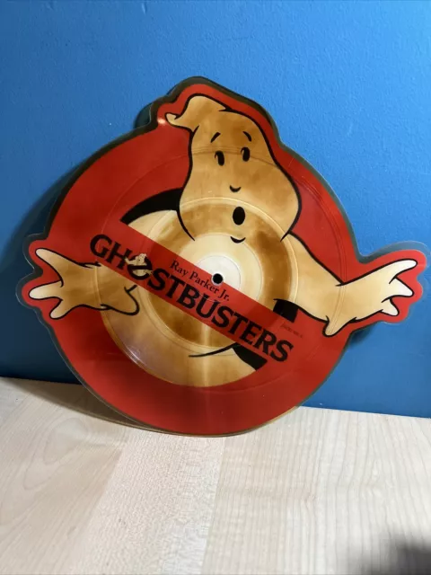 RAY PARKER JR ‘Ghostbusters’ RARE Shaped Picture Disc 7" VINYL Single 1984 