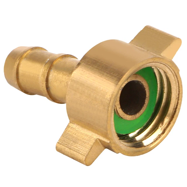 Sigilla filettata interna da 1/2 pollice a 8 mm accessorio spruzzatore ottone non facile da innaffiare