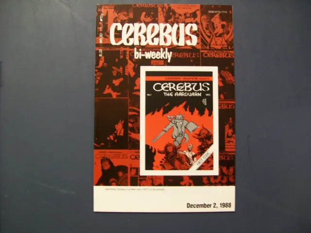 Cerebus Bi-Weekly #1 by Aardvark Comics in Very Fine Condition