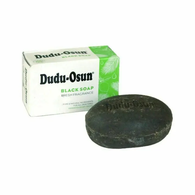 African Black Soap Dudu Osun 150G For Fungus Dermatitis Dark Spot, Acne,Eczema