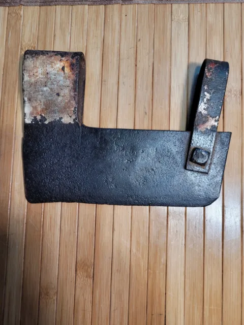 Vtg Fireman's 2 Lb 7" Long Brush Axe Head Fire Fighter Tool.Stamped Mark.OBO