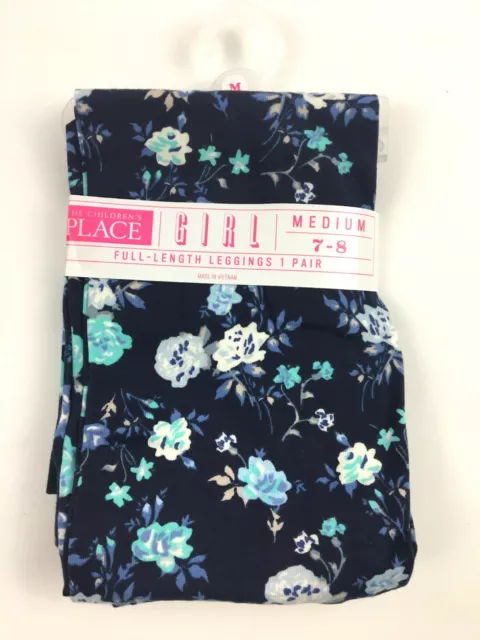 The Childrens Place Girls Floral Leggings Small 5-6 Medium 7-8 Large 10-12
