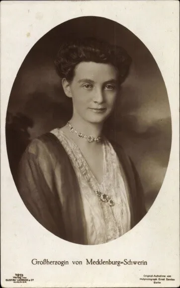 Ak Großherzogin Alexandra von Mecklenburg Schwerin, Portrait - 10647374
