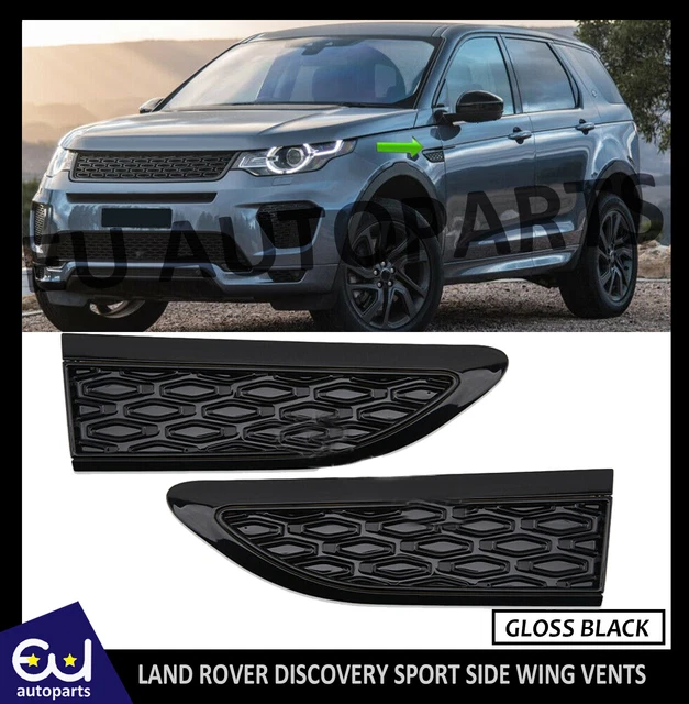 DYNAMIC STYLE SIDE Wing Air Vent Grille Pair For Land Rover Discovery
