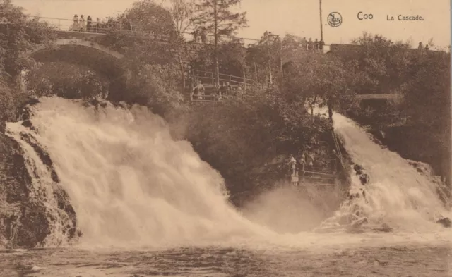 BELGIQUE CASCADE DE COO Province de Liège Carte Postale CPA Unposted #PAD096.F