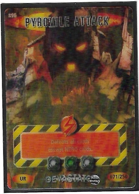 DOCTOR WHO BATTLES in Time Devastator Ultra Rare 3D Card 896 Pyrovile  Attack 4.95 - PicClick UK
