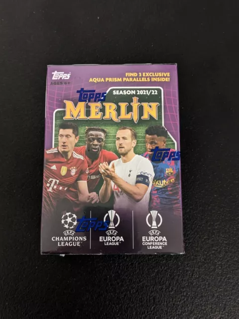 2021-22 Topps Merlin UCL Uefa Blaster Box