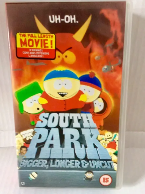 SOUTH PARK - Bigger, Longer & Uncut VHS Retro Video - Movie Film TV ...
