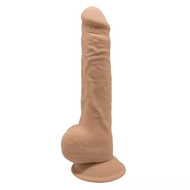 Fallo Realistico Non Vibrante Dildo In Silicone Memory Termoreattivo 18 Cm Caldo