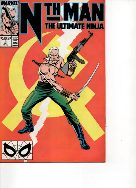 Nth Man #3 Comic Book - Marvel Comics  The Ultimate Ninja
