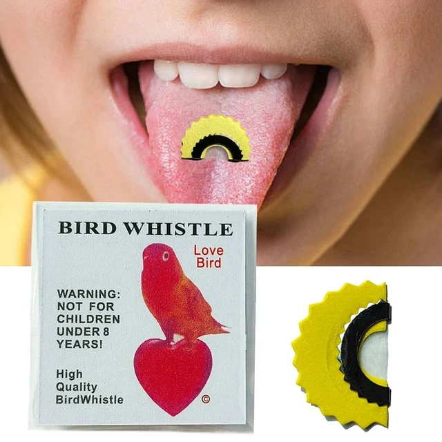 Water Bird Whistle - 5 Packs Bird Caller Tongue Whistle Warbler, SAFE BOUCH BOID WHISTLE | Roman Amusant Sifflet Magic Tweeting Noisemaker Toys For