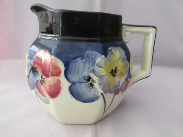 Antique / Vintage Royal Doulton Pansy Milk Jug