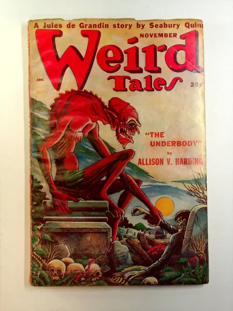 Weird Tales Pulp 1st Series Vol. 42 #1 VG+ 4.5 1949