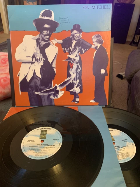 Joni Mitchell -DON JUAN'S RECKLESS DAUGHTER Original Pressing w/EX VINYL