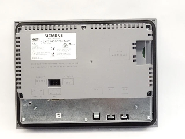 Siemens Simatic Multi Panel MP277 8 " Toucher 6AV6643-0CB01-1AX1 4