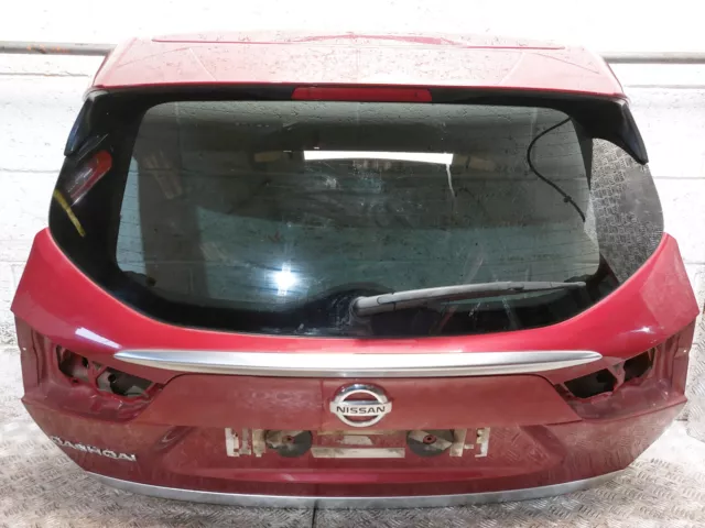 Nissan Qashqai J11 Complete Tailgate Boot Lid In Red Naj 2015
