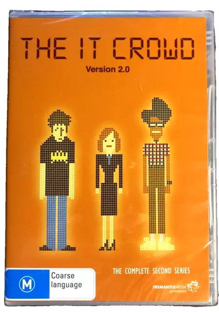 The IT Crowd - Version 2.0 Complete Series DVD (2006) Region 4 Brand New Sealed