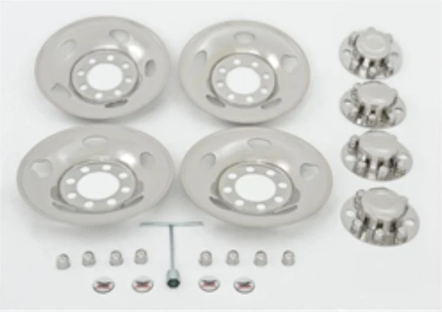 Phoenix Wheel Simulators DOT 2001-2010 Chevy/GMC Van Polished 8 lug 16" Dia