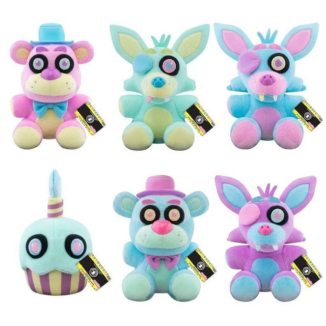 Funko Plush: Five Nights at Freddy's (FNAF) Tiedye - Foxy- Peluche à Collectionner - Idée de