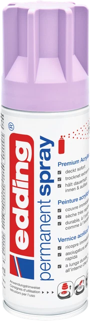 Edding e-5200 perm. spray light lavender matD/F 4-5200931