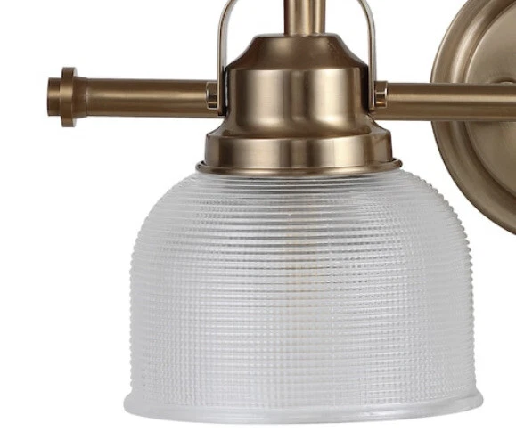 Replacement Glass JONATHAN Y Traditional Classic LED Vanity Light Brass Gold