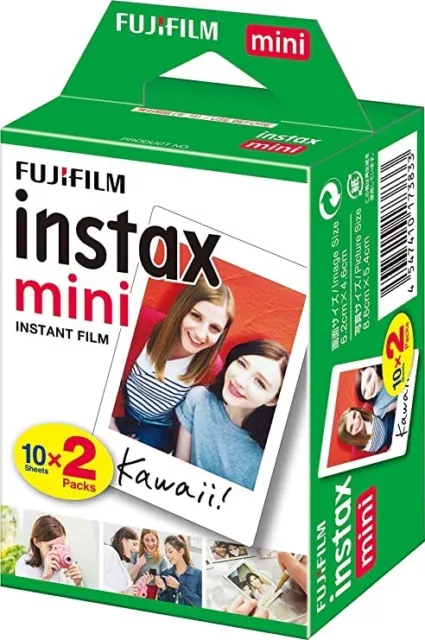 Fujifilm 16386016 Instax Mini Film Pellicola Istantanea per Fotocamere