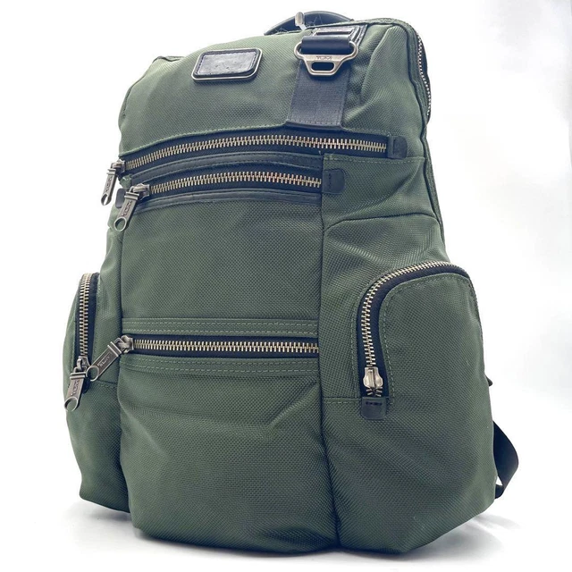 TUMI Alpha Bravo Hickory 22681SPH Men's Backpack Khaki Green