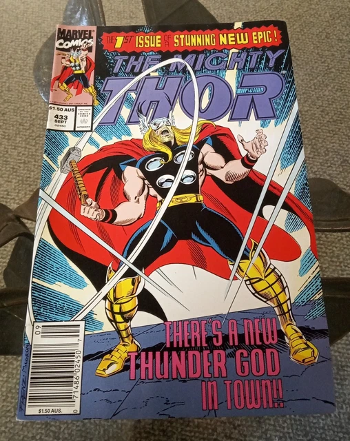 MARVEL COMICS - THE MIGHTY THOR VOL 1. No. 433,  JUNE 1991.